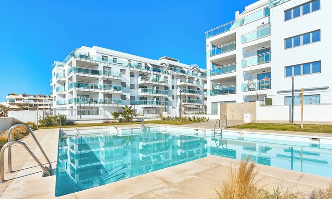 El Morche Apartamento | Apartamento 'Db01 Duna Beach Casa Zen' con piscina compartida, Wi-Fi y aire acondicionado