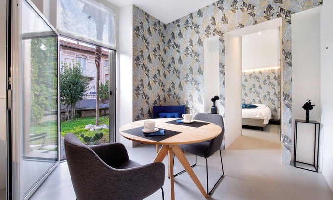 Lecco Apartamento | Apartamento 'Dimora Lierna' con jardín privado, Wi-Fi y aire acondicionado