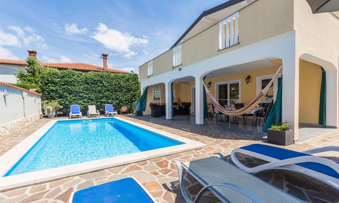 Kaldanija Apartamento | Apartamento para 6 + 2 personas con piscina privada climatizada en Istria