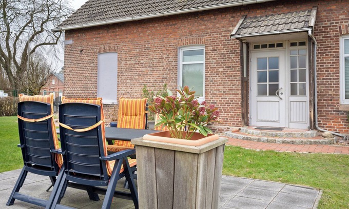 Cuxhaven Apartamento | Apartamento 'Drangstweg' con terraza compartida, jardín compartido y Wi-Fi
