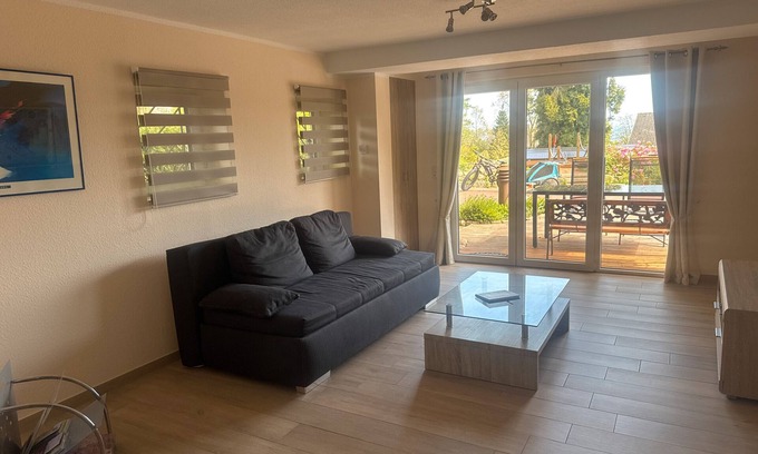 Eckernfoerde Apartamento | Apartamento Eckernförde con vistas al mar, jardín y Wi-Fi