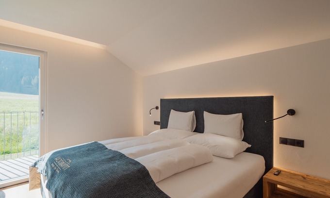 Prateria Apartamento | Apartamento 'Edelweiß' con vistas a la montaña, terraza compartida y Wi-Fi