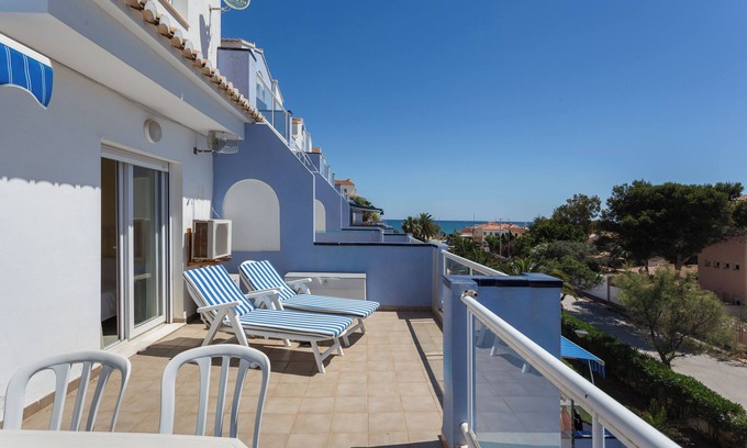 Les Deveses Apartamento | Apartamento 'Edu' con vistas al mar, Wi-Fi y aire acondicionado