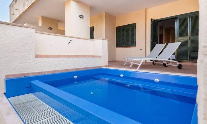 Hacienda del Álamo Apartamento | Apartamento "El Oasis Malta 2 Bajo A" con piscina compartida y Wi-Fi