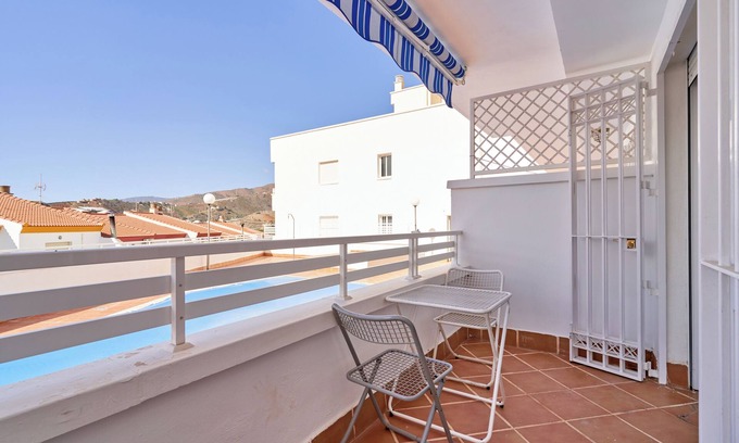 Polopos Apartamento | Apartamento "Espectacular Duplex Costa Tropical" con vistas al mar, piscina compartida y Wi-Fi
