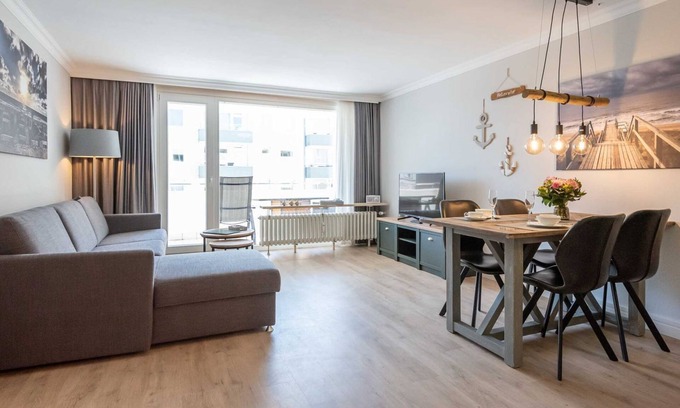 Sylt Apartamento | Apartment Eydum Nr. 38 - Beautiful 2-room apartment in city location on approx.