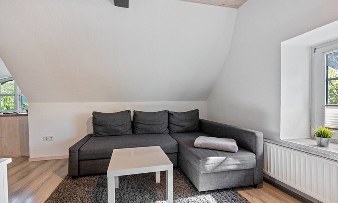 Emmelsbuell-Horsbuell Apartamento | Apartamento 'Friesenstube' con terraza compartida, jardín compartido y Wi-Fi