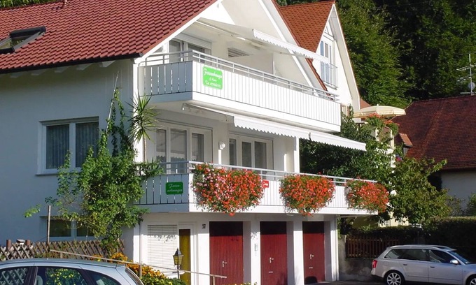 Unteruhldingen Apartamento | Apartamento 'Ferienwohnung Herter 1' con vistas al lago, balcón y Wi-Fi