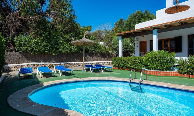 Cala d'Or Apartamento | Apartment "Felipe 1-1 vista piscina" with Shared Terrace, Shared Pool & WiFi