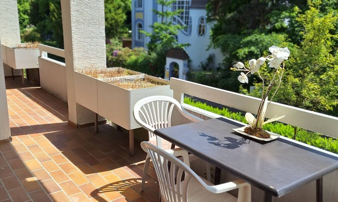 Aschach Apartamento | Apartment 'Ferienwohnung Am Alpengarten' with Lake View and Balcony