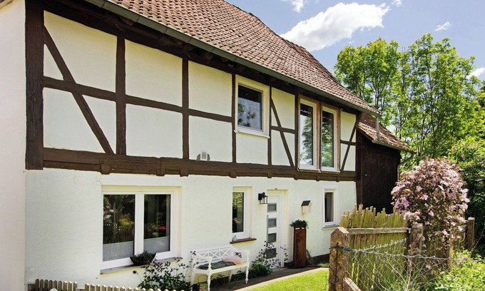 Wollershausen Apartamento | Apartamento 'Ferienwohnung Seelenruhig' con terraza privada, jardín compartido y Wi-Fi
