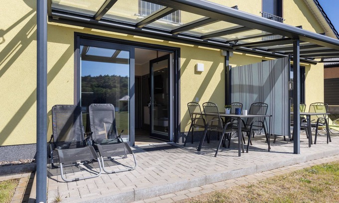 Joachimsthal Apartamento | Apartamento 'Ferienwohnung 2' con jardín compartido y Wi-Fi
