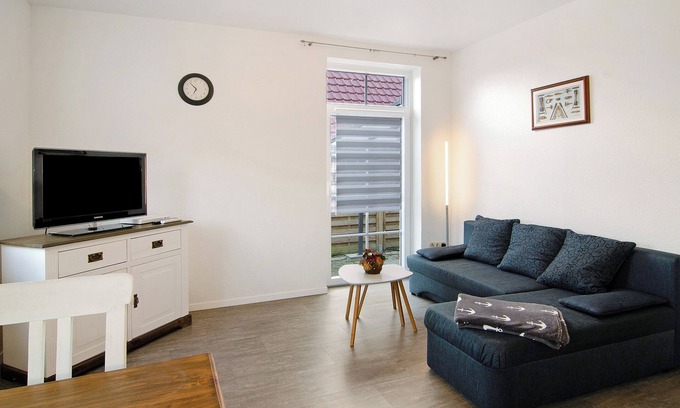 Wangerland Apartamento | Apartamento 'Ferienwohnung Anker' con terraza privada y Wi-Fi