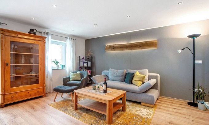 Altusried Apartamento | Apartamento 'Ferienwohnung Birke' con vistas a la montaña, terraza privada y Wi-Fi