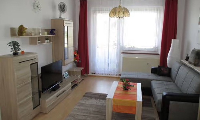 Schlieben Apartamento | Apartamento 'Ferienwohnung Schlieben' con balcón y Wi-Fi