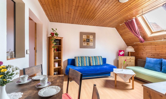 Grossheppach Apartamento | Apartamento 'Ferienwohnung Sila 1' con terraza compartida y Wi-Fi