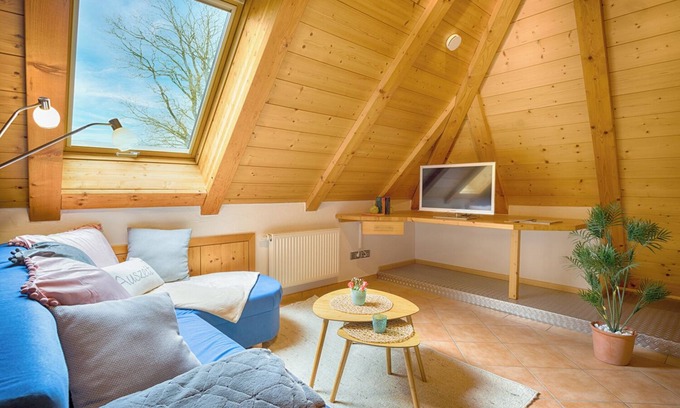 Breitnau Apartamento | Apartamento 'Ferienwohnung Sternenhimmel' con vistas a la montaña, jardín compartido y Wi-Fi