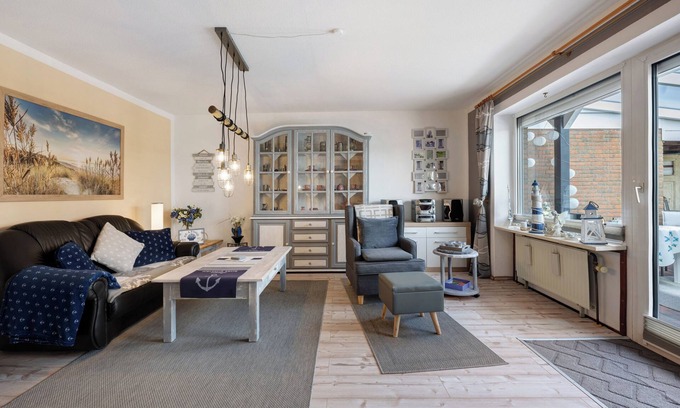 Lensahn Apartamento | Apartamento 'Ferienwohnung Heimathafen' con terraza privada y Wi-Fi
