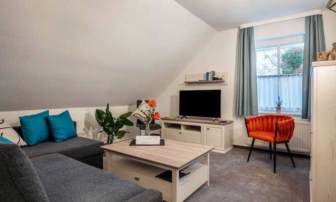 Soltau Apartamento | Apartamento 'Ferienwohnung 2 Soltau' con jardín compartido y Wi-Fi