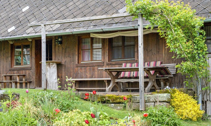 Wolfach Apartamento | Apartamento 'Ferienwohnung Metzgerbauernhof' con terraza compartida, jardín compartido y Wi-Fi