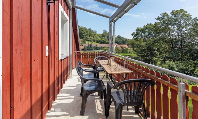 Steina Apartamento | Apartamento 'Fewo Mit Balkon Am Wald 2-4 Pers' con vistas a la montaña, jardín privado y Wi-Fi