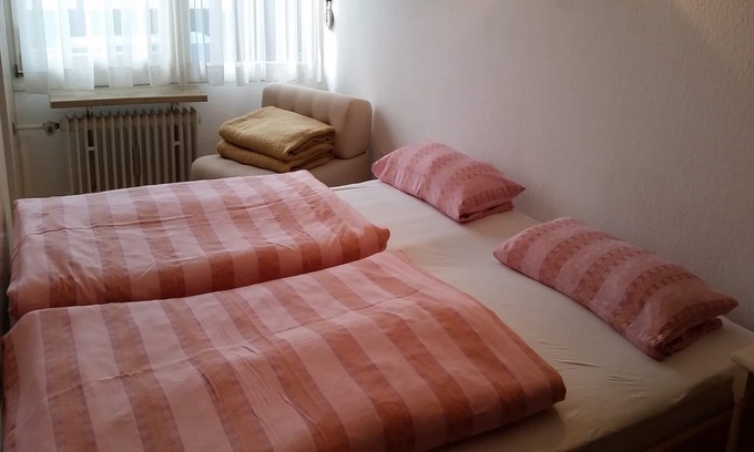Reifing Apartamento | Apartamento, 48 m², f. 1-4 pers., Sala de estar / dormitorio, comedor, dormitorio, cocina sep., Piscina cubierta / sauna i. H.