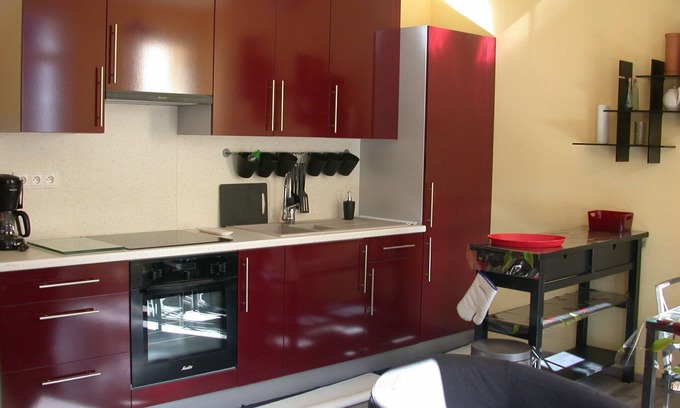 Arles-sur-Tech Apartamento | Apartamento 2 personas con vistas a la masiva Belmaig (montaña)