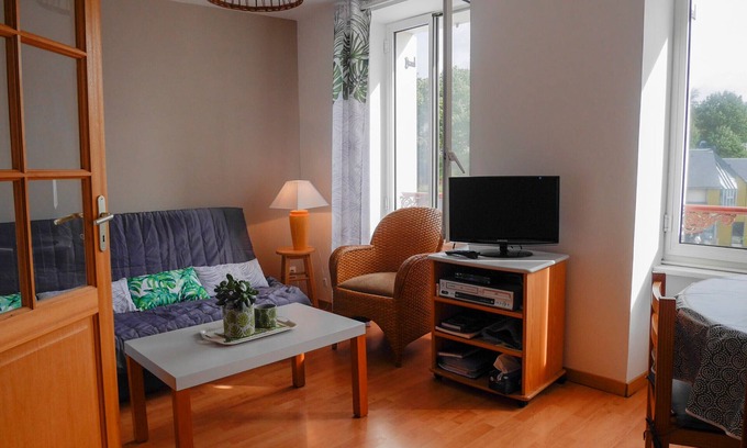 Le Palais Apartamento | Apartamento para 4, cocina equipada, vista al puerto, cerca de comodidades