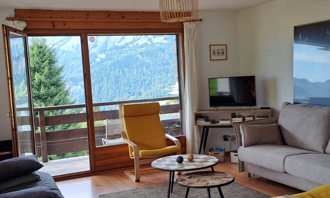 Crest-Voland Apartamento | Apartamento para 6 pers, 2 habs, en Crest-Voland, cerca de las pistas y comercios