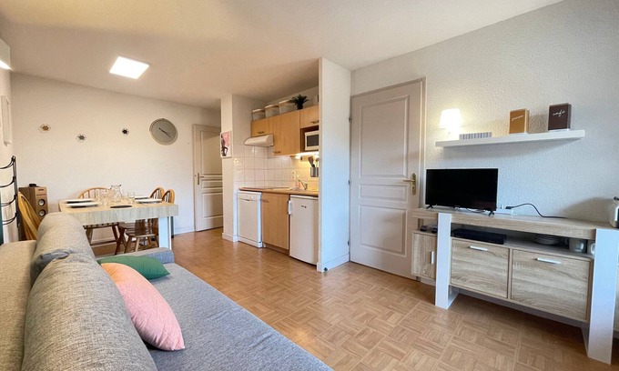 Flumet Apartamento | Apartamento para 6 pers. con piscina al pie de las pistas