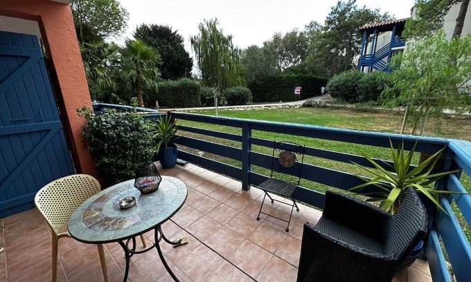 Les Hauts de Canet Apartamento | Apartment-Garden view-Private Bathroom