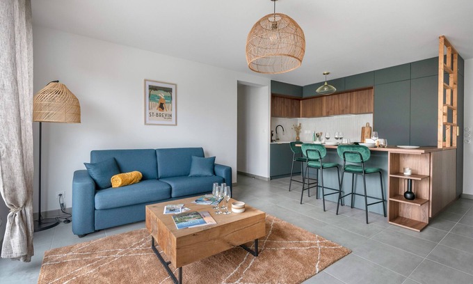 Saint-Brevin-les-Pins Apartamento | Apartamento para 4, centro y mar