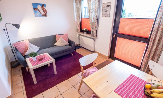 Helden Apartamento | Apartamento 'Gänseblümchen' con vistas a la montaña, terraza compartida y Wi-Fi