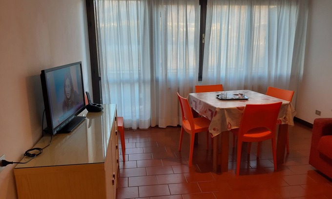 Calceranica al Lago Apartamento | Apartamento 'Garden Alle Barche - Ida 1' con vistas al lago, jardín compartido y Wi-Fi