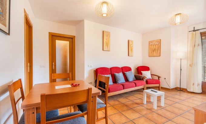 Sort Apartamento | Apartamento 'Garrota' con vistas a la montaña, balcón y Wi-Fi