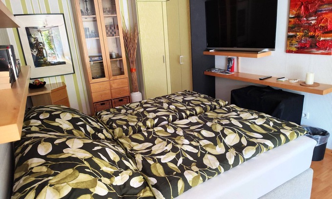 Sinsheim Apartamento | Apartamento 'Gabriele' con wifi y vistas al jardín