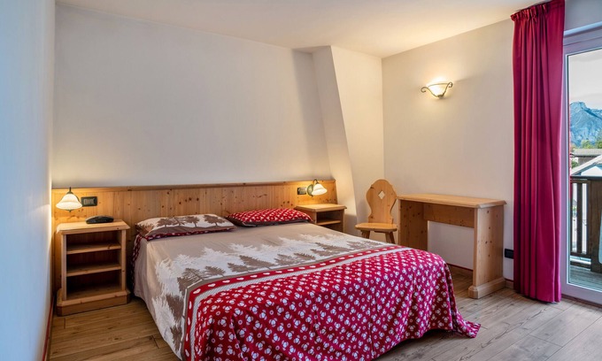 Gionghi-Cappella Apartamento | Apartamento 'Giongo Residence Aparthotel 103' con vistas a la montaña, terraza compartida y Wi-Fi