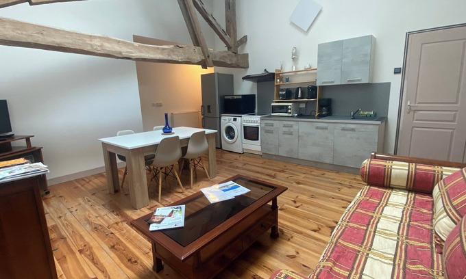 Le Fleix Apartamento | Apartamento le Hibou situado en el corazón del Périgord, cerca de Bergerac.