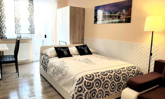 Krakow Apartamento | Apartment GLAMOUR Downtown balcony