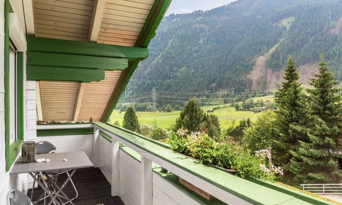 Stall Apartamento | Apartamento "Gletscherblick" en Molltaler Appartements con vistas a la montaña, balcón y Wi-Fi