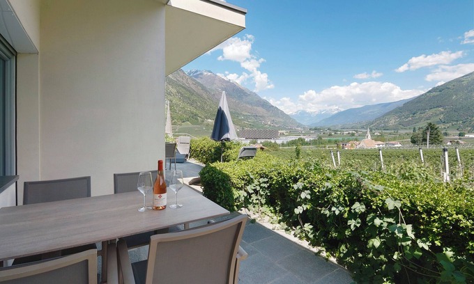 Castelbello-Ciardes Apartamento | Apartamento 'Golden' con vistas a la montaña, terraza privada y Wi-Fi