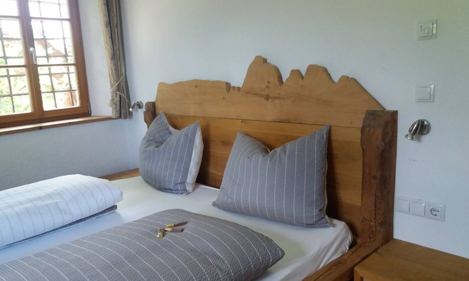 Albions Apartamento | Apartamento 'Gravetsch' con vistas a la montaña, jardín compartido y Wi-Fi