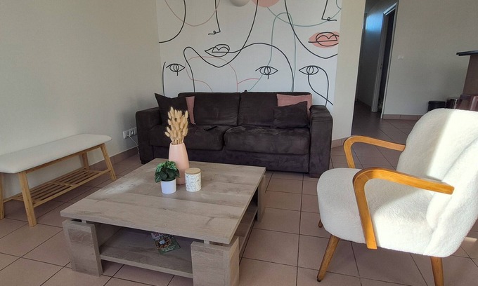 Le Fort Bloque Apartamento | Apartment "Groix" - Charm & serenity at the Rhythm of the Ocean