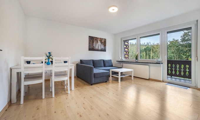 Osterode am Harz Apartamento | Apartamento "Große" con vistas a la montaña, terraza y Wi-Fi