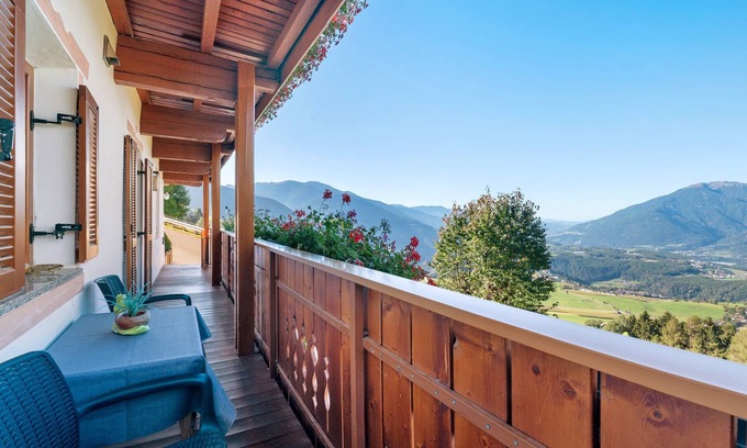 Rodengo Apartamento | Apartamento 'Gruberhof 1 con vistas a la montaña', jardín compartido y Wi-Fi