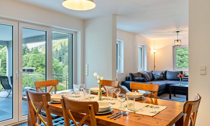 Gengenbach Apartamento | Apartamento 'Haigerach' con terraza privada y Wi-Fi