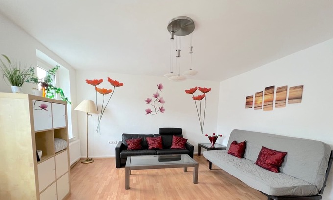 Mittelstadt Apartamento | Apartamento "Haus am Theater 2" con balcón y Wi-Fi