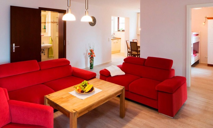 Caputh Apartamento | Apartamento Heide en la casa de huéspedes Bergvilla