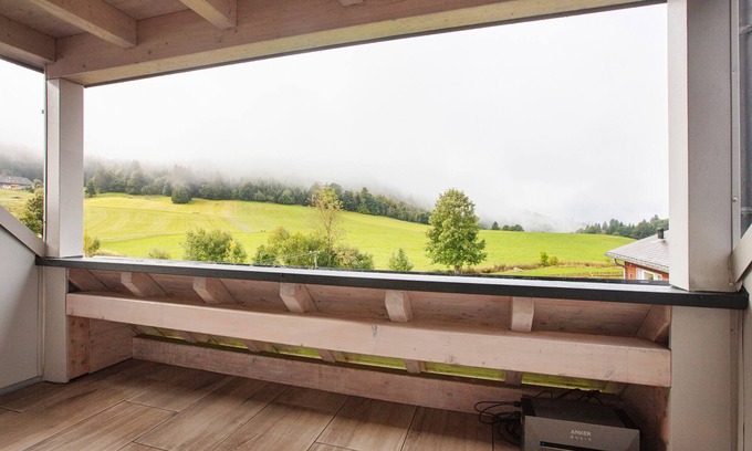 Herrenschwand Apartamento | Apartamento 'Hinz' con vistas a la montaña, balcón y Wi-Fi