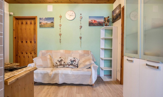 Folgaria Apartamento | Apartamento "House Cuel Milena Folgaria - Green" con vistas a la montaña y jardín compartido